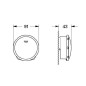 Grohe Talentofill - Kit de remplissage, de vidage et de trop-plein, Hard Graphite 19952A00