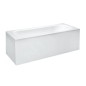 Laufen Solutions - Baignoire avec support et panneau en L gauche, 1700x700 mm, blanc H2225050000001 Laufen Solutions - Baignoire avec support et panneau en L gauche, 1700x700 mm, blanc H2225050000001