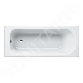Laufen Solutions - Baignoire avec support, 1700x700 mm, blanc H2225010000001