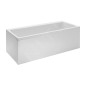 Laufen Pro - Baignoire avec support et panneau frontal droit, 1700x700 mm, blanc H2309560000001 Laufen Pro - Baignoire avec support et panneau frontal droit, 1700x700 mm, blanc H2309560000001