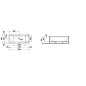 Laufen Pro - Baignoire avec support et panneau frontal gauche, 1800x800 mm, blanc H2329550000001 Laufen Pro - Baignoire avec support et panneau frontal gauche, 1800x800 mm, blanc H2329550000001