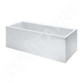 Laufen Pro - Baignoire avec support et panneau frontal droit, 1600x700 mm, blanc H2339560000001
