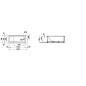 Laufen Pro - Baignoire avec support et panneau frontal droit, 1600x700 mm, blanc H2339560000001 Laufen Pro - Baignoire avec support et panneau frontal droit, 1600x700 mm, blanc H2339560000001