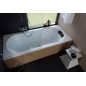 Laufen Solutions - Baignoire avec support et panneau en L droit, 1700x750 mm, blanc H2235360000001 Laufen Solutions - Baignoire avec support et panneau en L droit, 1700x750 mm, blanc H2235360000001