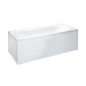 Laufen Solutions - Baignoire avec support et panneau en L gauche, 1700x750 mm, blanc H2235350000001 Laufen Solutions - Baignoire avec support et panneau en L gauche, 1700x750 mm, blanc H2235350000001