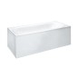 Laufen Solutions - Baignoire avec support et panneau en L gauche, 1800x800 mm, blanc H2245050000001 Laufen Solutions - Baignoire avec support et panneau en L gauche, 1800x800 mm, blanc H2245050000001