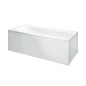 Laufen Solutions - Baignoire avec support et panneau en L droit, 1800x800 mm, blanc H2245060000001 Laufen Solutions - Baignoire avec support et panneau en L droit, 1800x800 mm, blanc H2245060000001