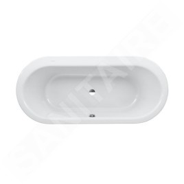 Laufen Solutions - Baignoire avec support, 1800x800 mm, blanc H2245110000001
