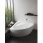 Laufen Solutions - Baignoire d'angle avec support, 1400x1400 mm, blanc H2425010000001 Laufen Solutions - Baignoire d'angle avec support, 1400x1400 mm, blanc H2425010000001