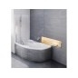 Ravak Rosa II - Baignoire asymétrique 150 L, 1500x1050 mm, gauche, blanc CK21000000 Ravak Rosa II - Baignoire asymétrique 150 L, 1500x1050 mm, gauche, blanc CK21000000