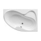 Ravak Rosa II - Baignoire asymétrique 150 P, 1500x1050 mm, droite, blanche CJ21000000 Ravak Rosa II - Baignoire asymétrique 150 P, 1500x1050 mm, droite, blanche CJ21000000