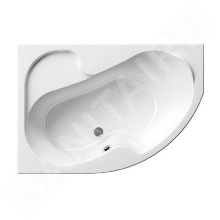 Ravak Rosa I - Baignoire asymétrique 140 L, 1400x1050 mm, gauche, blanc CI01000000