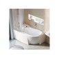 Ravak Panneaux de bain - Panneau frontal pour baignoire Rosa 95, 1500 mm, gauche, blanc CZ55100A00