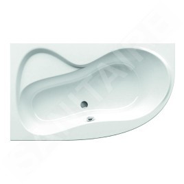 Ravak Rosa 95 - Baignoire d'angle, 1500x950 mm, gauche, blanc C551000000