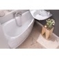 Ravak Avocado - Baignoire asymétrique 160 L, 1600x750 mm, gauche, blanc CQ01000000 Ravak Avocado - Baignoire asymétrique 160 L, 1600x750 mm, gauche, blanc CQ01000000