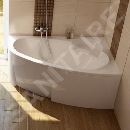 Ravak Asymmetric - Baignoire asymétrique 170 R, 1700x1100 mm, droite, blanc C491000000