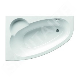 Ravak Asymmetric - Baignoire d'angle 1500x1000 mm, gauche, blanc C441000000