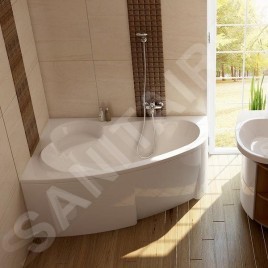 Ravak Panneaux de bain - Panneau frontal pour baignoire Asymmetric 1700 mm, gauche, blanc CZ48100000