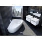 Ravak LoveStory II - Baignoire asymétrique 1960x1390 mm, gauche, blanc C751000000 Ravak LoveStory II - Baignoire asymétrique 1960x1390 mm, gauche, blanc C751000000