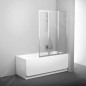 Ravak Supernova - Paroi de baignoire pliante VS3 130, 1296x1400 mm, verre satiné/transparent 795V0U00Z1 Ravak Supernova - Paroi de baignoire pliante VS3 130, 1296x1400 mm, verre satiné/transparent 795V0U00Z1