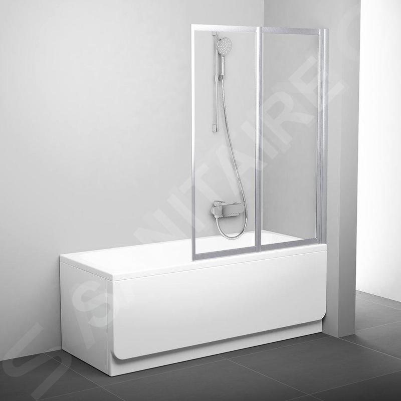 Ravak Supernova - Pare-bain pliant en deux parties VS2 105, 1045x1400 mm, verre satiné/transparent 796M0U00Z1 Ravak Supernova - Pare-bain pliant en deux parties VS2 105, 1045x1400 mm, verre satiné/transparent 796M0U00Z1