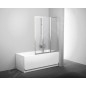 Ravak Supernova - Pare-bain pliant en trois parties VS3 115, 1146x1400 mm, verre satiné/transparent 795S0U00Z1 Ravak Supernova - Pare-bain pliant en trois parties VS3 115, 1146x1400 mm, verre satiné/transparent 795S0U00Z1