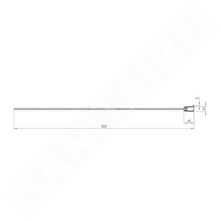 Ravak Pivot - Pare-baignoire, 800x1400 mm, noir/verre clair 79840300Z1