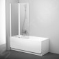 Ravak Chrome - Paroi de baignoire CVS2 en deux parties, gauche, 990x1500 mm, blanc/verre transparent 7QLA0100Z1 Ravak Chrome - Paroi de baignoire CVS2 en deux parties, gauche, 990x1500 mm, blanc/verre transparent 7QLA0100Z1