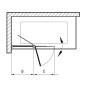 Ravak Chrome - Paroi de baignoire CVS2 en deux parties, gauche, 990x1500 mm, blanc/verre transparent 7QLA0100Z1 Ravak Chrome - Paroi de baignoire CVS2 en deux parties, gauche, 990x1500 mm, blanc/verre transparent 7QLA0100Z1
