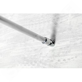 Aqualine Walk-In - Paroi de douche 700x1900 mm, verre clair WI071