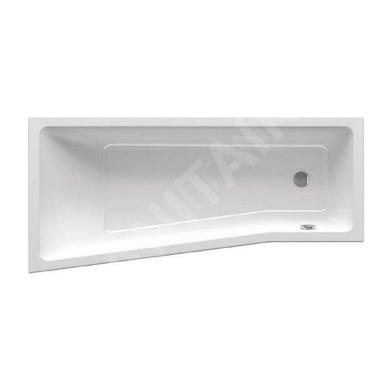 Ravak BeHappy II - Baignoire asymétrique 1600x750 mm, droite, blanche C971000000 Ravak BeHappy II - Baignoire asymétrique 1600x750 mm, droite, blanche C971000000