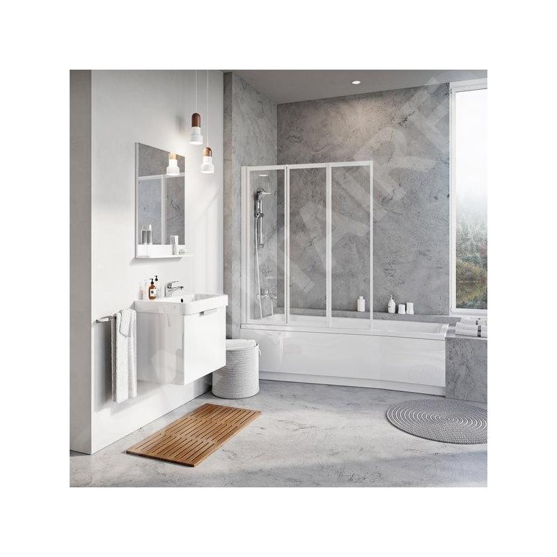 Ravak Panneaux de bain - Panneau frontal BeHappy II 1700 mm, droit, blanc CZ95100A00