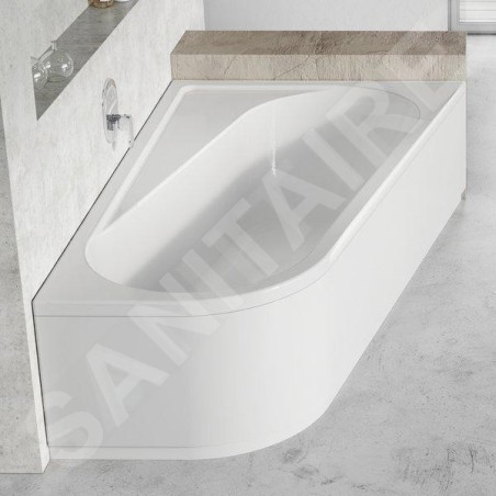 Ravak Chrome - Panneau frontal 1700x1050 mm, droit, blanc CZA4100A00