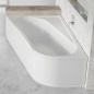 Ravak Chrome - Baignoire asymétrique 1600x1050 mm, gauche, blanc CA51000000 Ravak Chrome - Baignoire asymétrique 1600x1050 mm, gauche, blanc CA51000000