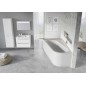 Ravak Chrome - Baignoire asymétrique 1600x1050 mm, gauche, blanc CA51000000 Ravak Chrome - Baignoire asymétrique 1600x1050 mm, gauche, blanc CA51000000