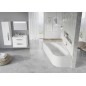 Ravak Chrome - Baignoire asymétrique 1700x1050 mm, droite, blanc CA41000000 Ravak Chrome - Baignoire asymétrique 1700x1050 mm, droite, blanc CA41000000