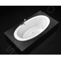 Laufen Il Bagno Alessi One - Baignoire encastrée 2030x1020 mm, blanc H2439700000001