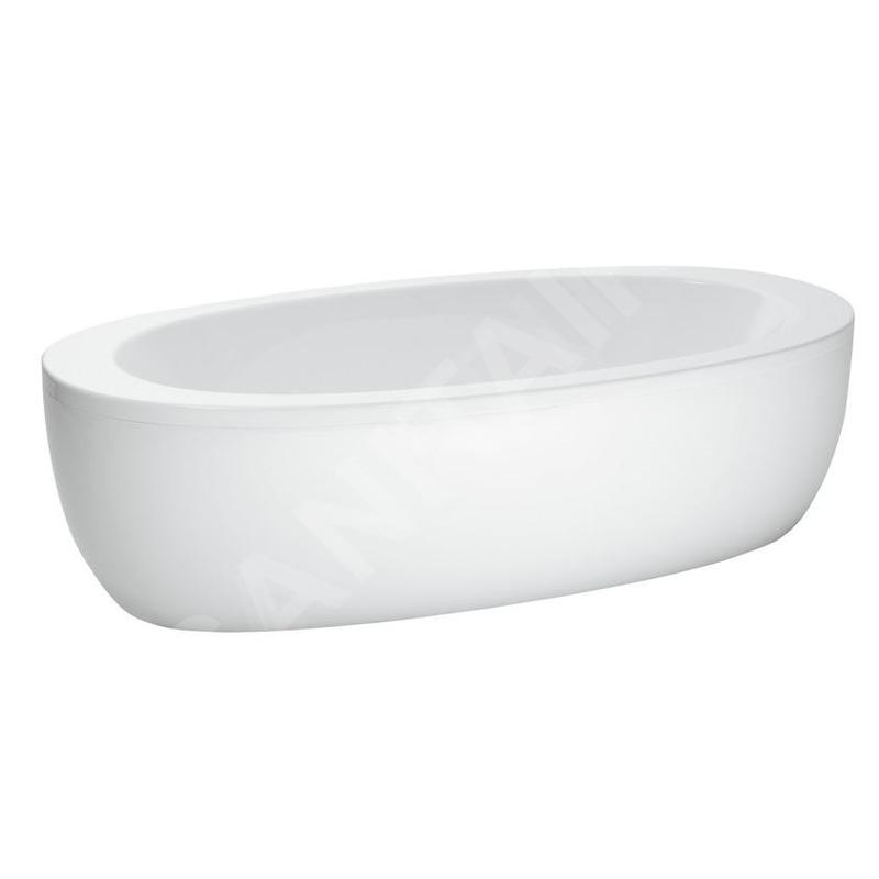 Laufen Il Bagno Alessi One - Baignoire îlot 2030x1020 mm, blanc H2419700000001 Laufen Il Bagno Alessi One - Baignoire îlot 2030x1020 mm, blanc H2419700000001