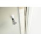 Aqualine Cabines de douche - Porte de douche coulissante 1100 mm, verre dépoli BTS110
