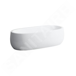Laufen Il Bagno Alessi One - Baignoire îlot 1830x870 mm, avec éclairage LED et capteur, blanc H2459720006151