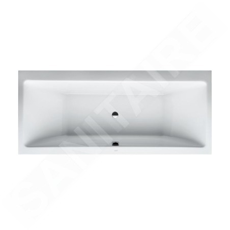 Laufen Pro - Baignoire rectangulaire 1800x800 mm, éclairage LED et capteur, blanc H2329510006151