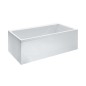 Laufen Pro - Baignoire d’angle 1700x700 mm avec système d'hydromassage et capteur, blanc H2309550006351 Laufen Pro - Baignoire d’angle 1700x700 mm avec système d'hydromassage et capteur, blanc H2309550006351