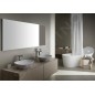 Laufen Palomba Collection - Baignoire îlot asymétrique 1800x900 mm, avec système de massage et capteur, blanc H2458020006051