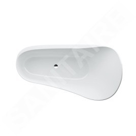 Laufen Palomba Collection - Baignoire îlot 1800x900 mm, avec éclairage LED et capteur, blanc H2458020006151