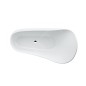 Laufen Palomba Collection - Baignoire îlot 1800x900 mm, avec éclairage LED et capteur, blanc H2458020006151