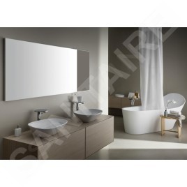 Laufen Palomba Collection - Baignoire îlot 1800x900 mm, avec éclairage LED et capteur, blanc H2458020006151