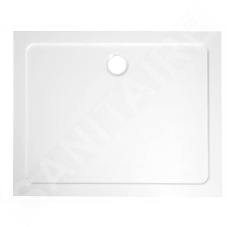 Aqualine Receveurs - Receveur de douche TECMI 1200x800x30 mm, blanc PQ12080