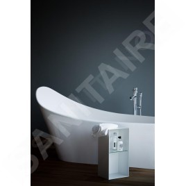 Laufen Palomba Collection - Baignoire îlot asymétrique 1800x900 mm, blanc mat H2458020000001