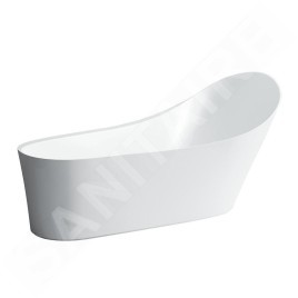 Laufen Palomba Collection - Baignoire îlot 1800x900 mm, avec système de massage, éclairage LED et capteur, blanc H2458020006251