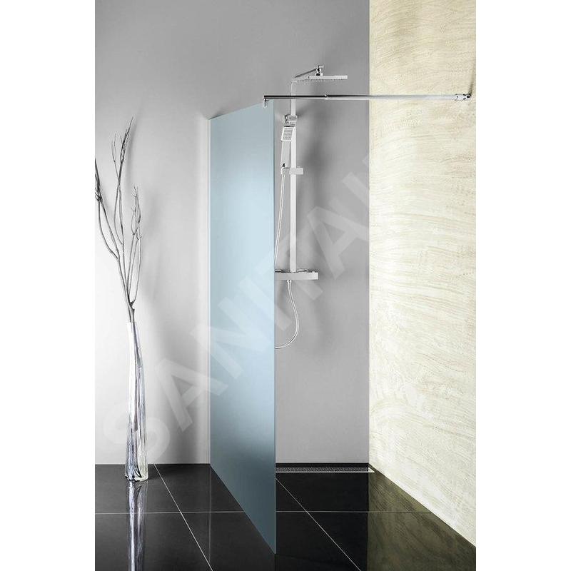 Aqualine Walk-In - Paroi de douche 800x1900 mm, verre BRICK WI080 Aqualine Walk-In - Paroi de douche 800x1900 mm, verre BRICK WI080